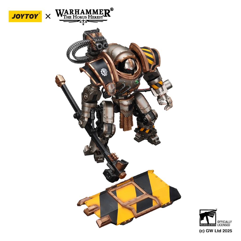 Iron WarriorsIron Circle Domitar-Ferrum Class Battle-automata with Karceri Battle Shield and Graviton Crusher - view 7