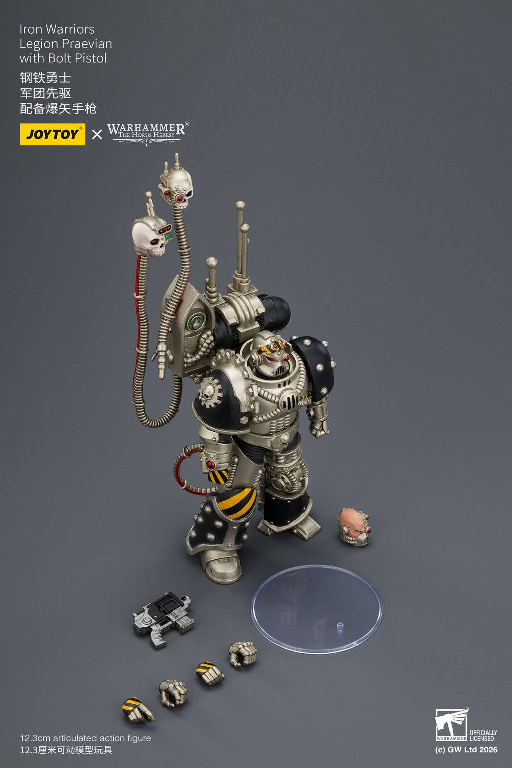 Iron Warriors Legion Praevian with Bolt Pistol - view 19