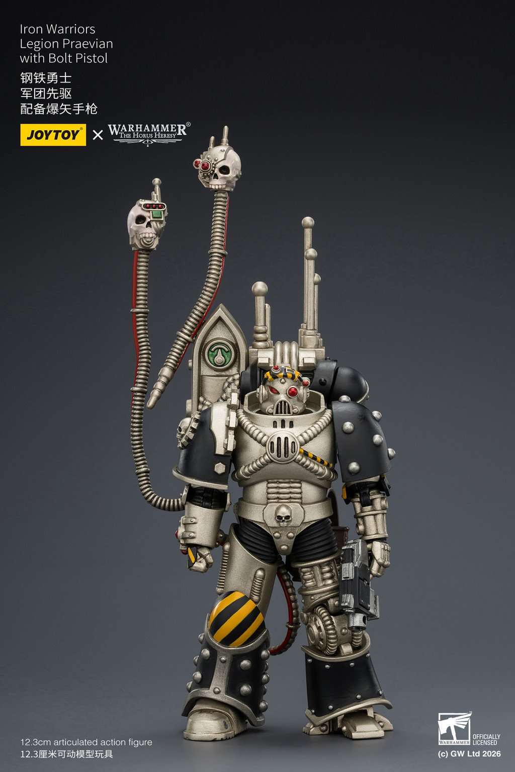 Iron Warriors Legion Praevian with Bolt Pistol - view 10