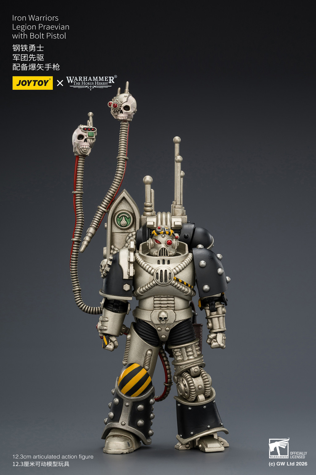 Iron Warriors Legion Praevian with Bolt Pistol - view 9
