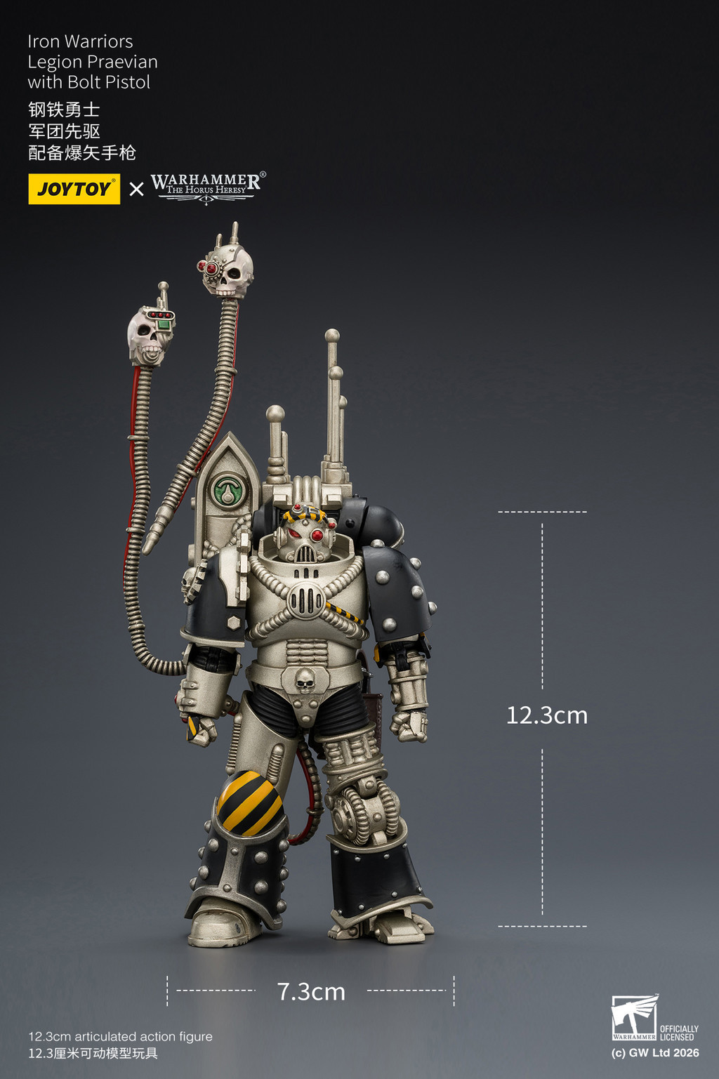 Iron Warriors Legion Praevian with Bolt Pistol - view 18