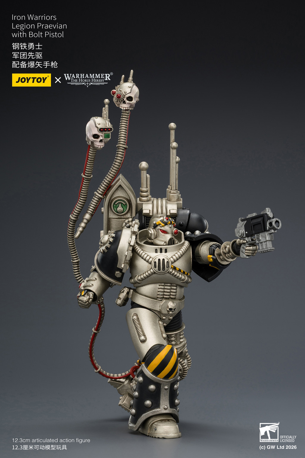 Iron Warriors Legion Praevian with Bolt Pistol - view 13