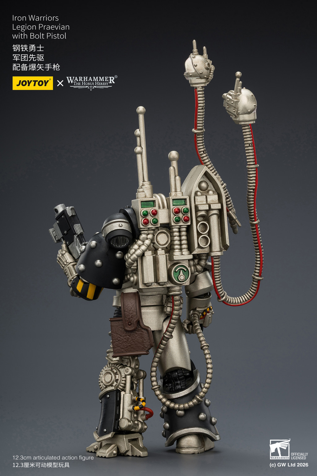 Iron Warriors Legion Praevian with Bolt Pistol - view 12