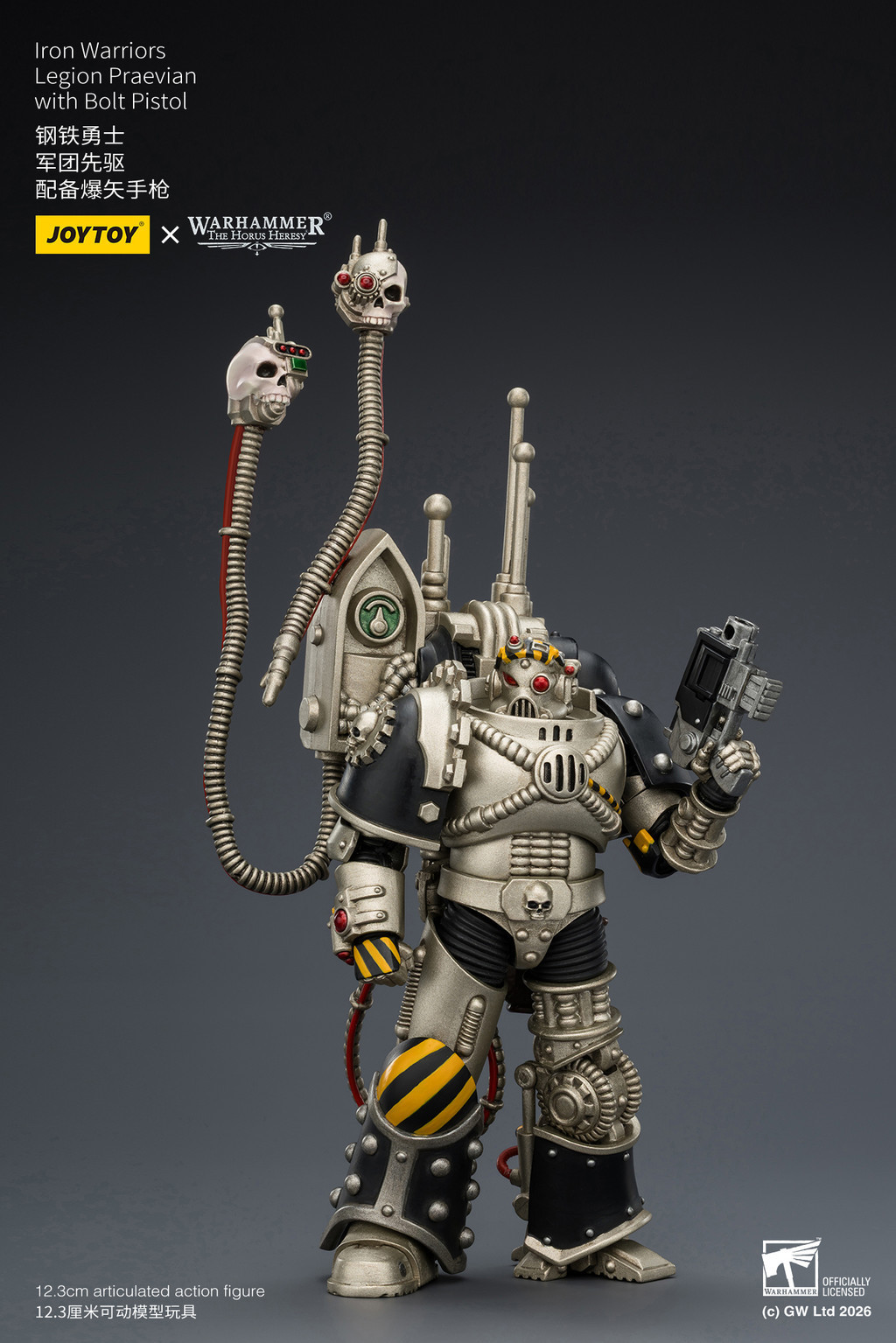 Iron Warriors Legion Praevian with Bolt Pistol - view 11
