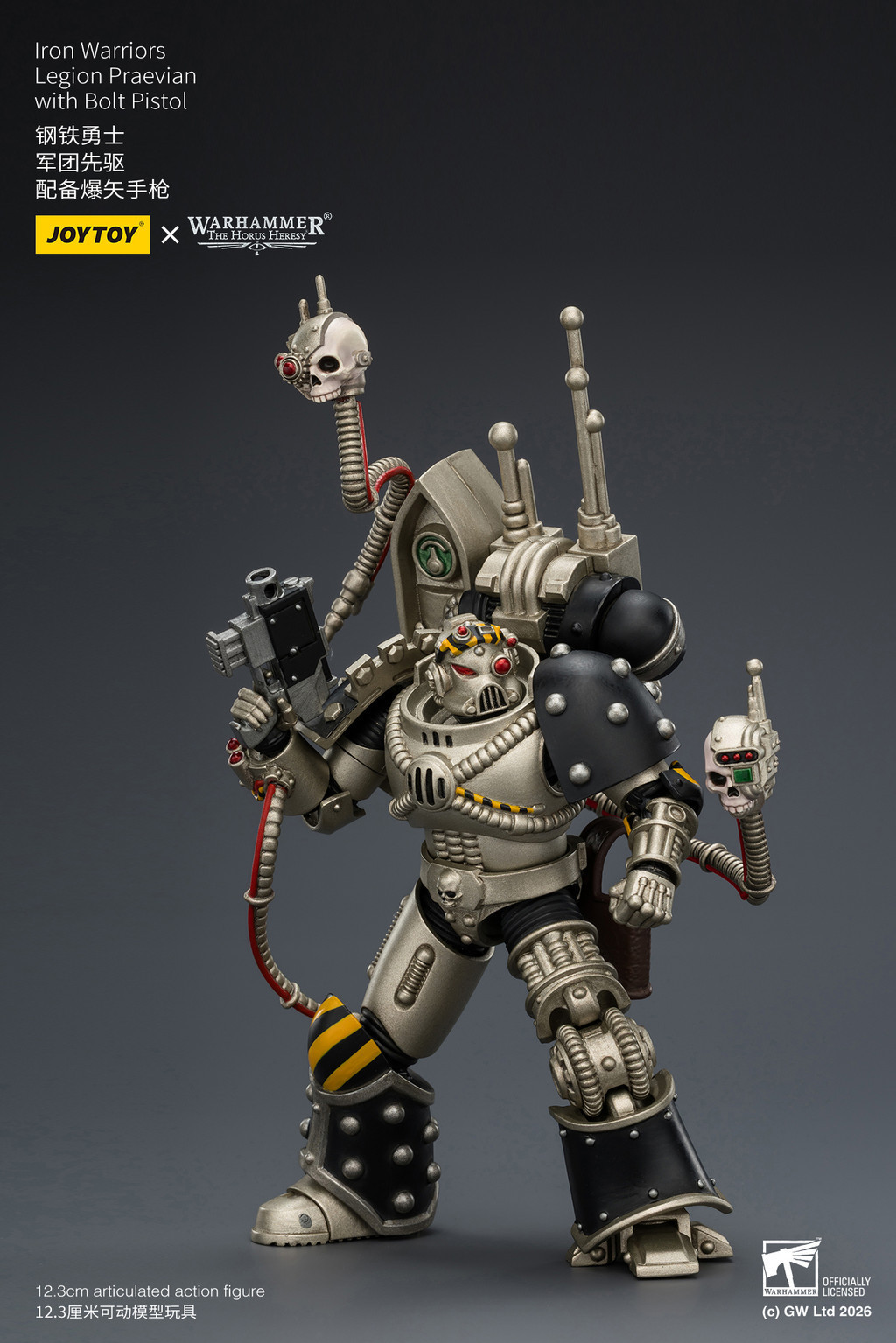 Iron Warriors Legion Praevian with Bolt Pistol - view 16