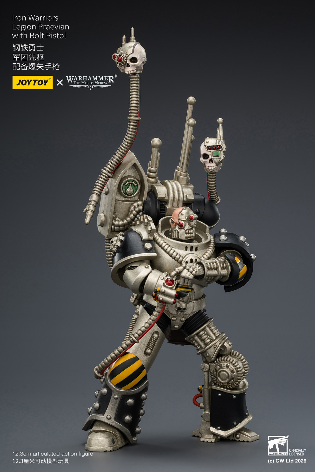 Iron Warriors Legion Praevian with Bolt Pistol - view 17