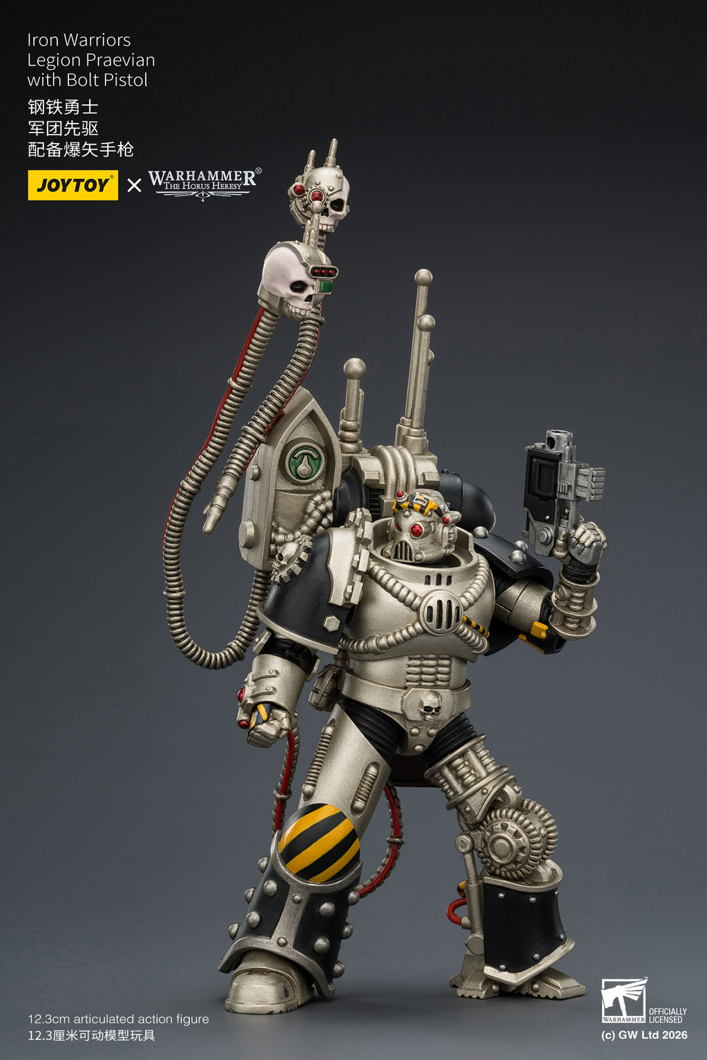 Iron Warriors Legion Praevian with Bolt Pistol - view 14