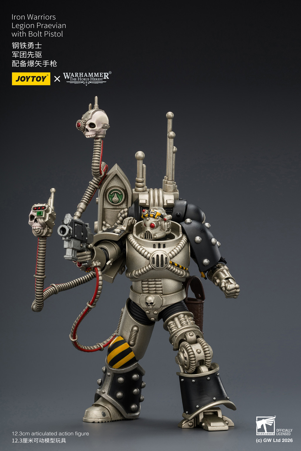Iron Warriors Legion Praevian with Bolt Pistol - view 15