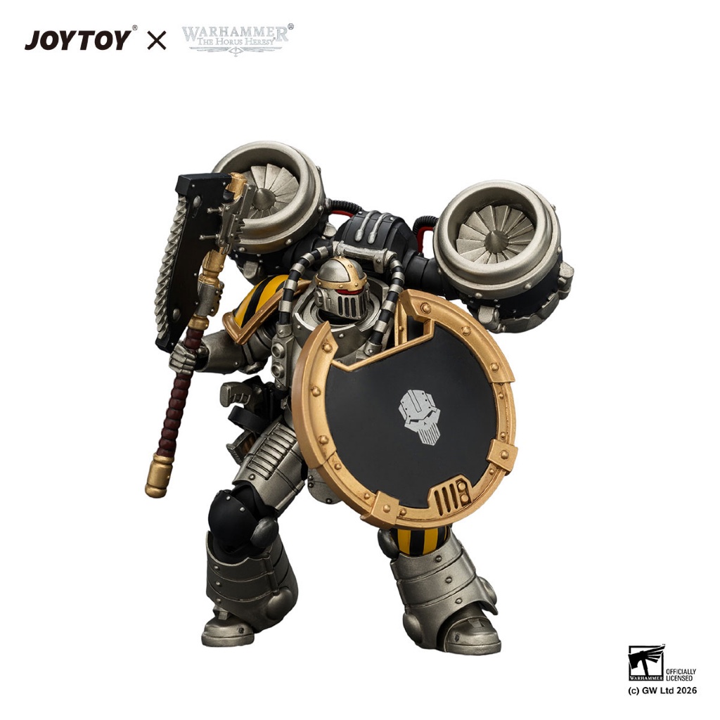 Iron Warriors MkII Assault Legionary1 with Bolt pistol, Chain axe & Combat shield - view 5