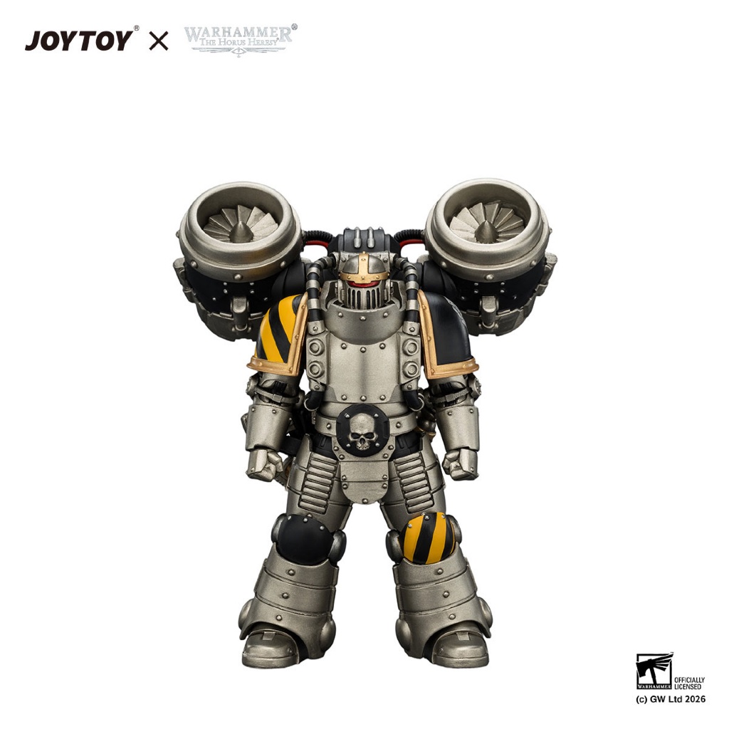 Iron Warriors MkII Assault Legionary1 with Bolt pistol, Chain axe & Combat shield - view 3
