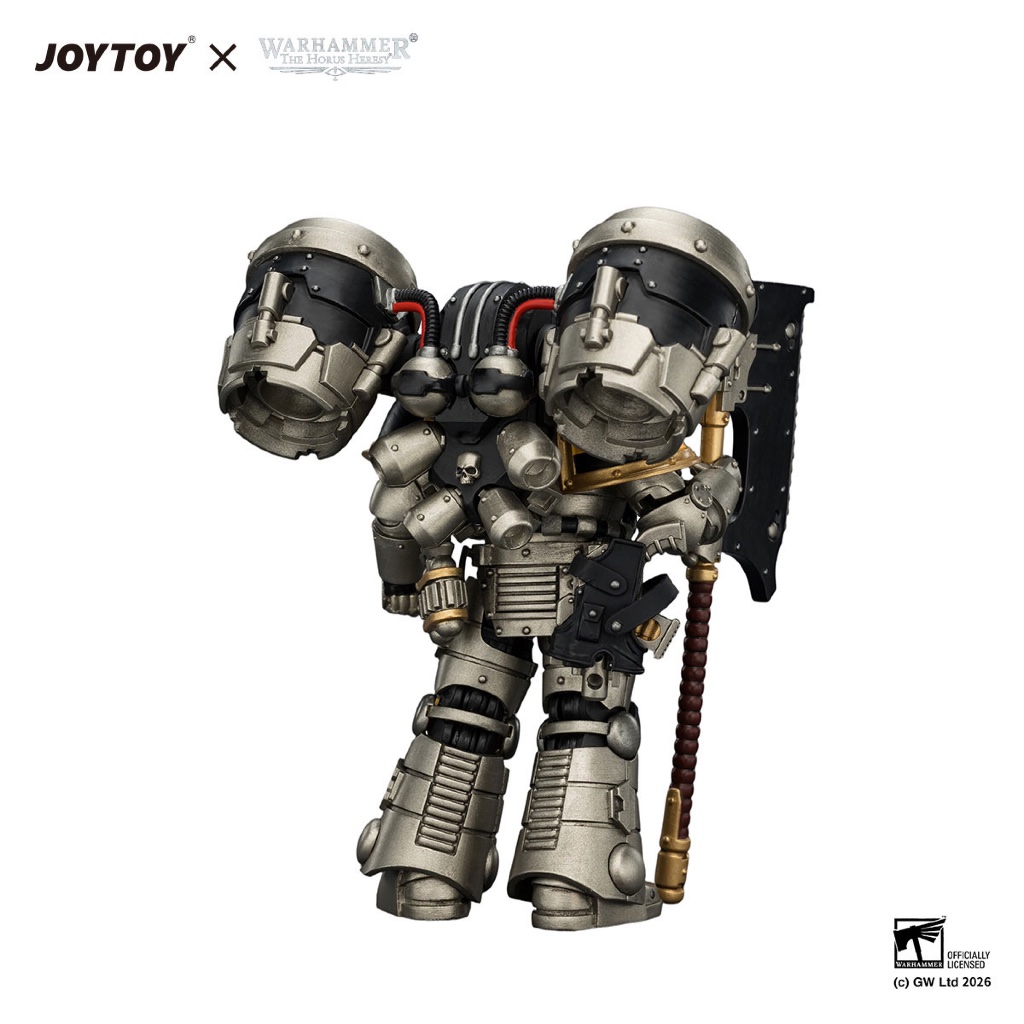 Iron Warriors MkII Assault Legionary2 with Bolt pistol & Heavy chain axe - view 3