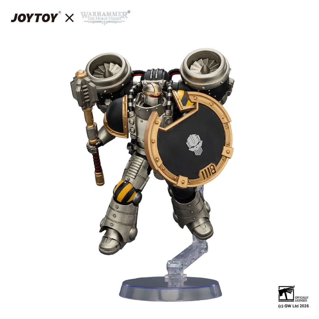 Iron Warriors MkII Assault Sergeant with Disintegrator pistol, Power maul & Combat shield - view 2