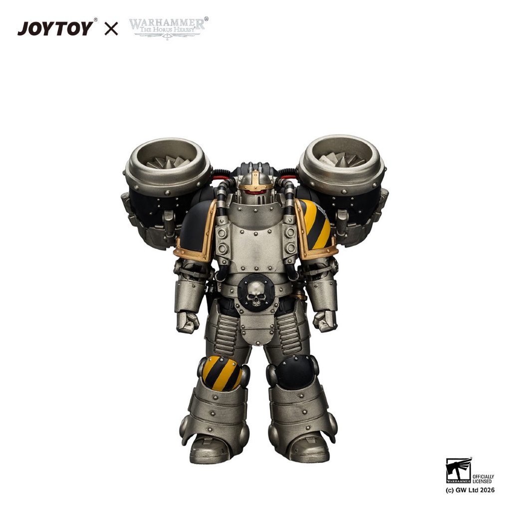 Iron Warriors MkII Assault Sergeant with Disintegrator pistol, Power maul & Combat shield - view 3