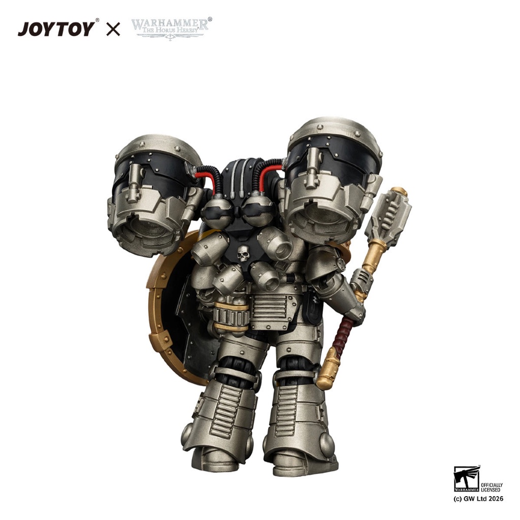 Iron Warriors MkII Assault Sergeant with Disintegrator pistol, Power maul & Combat shield - view 4