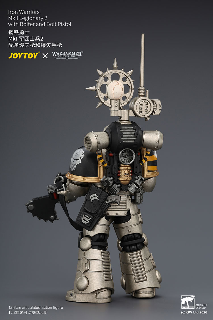 Iron Warriors MkII Legionary2 with Bolter and Bolt Pistol - view 8
