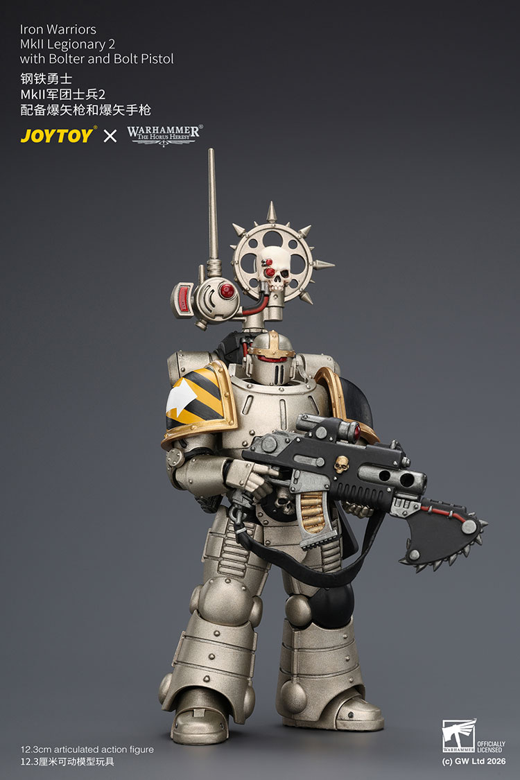 Iron Warriors MkII Legionary2 with Bolter and Bolt Pistol - view 7