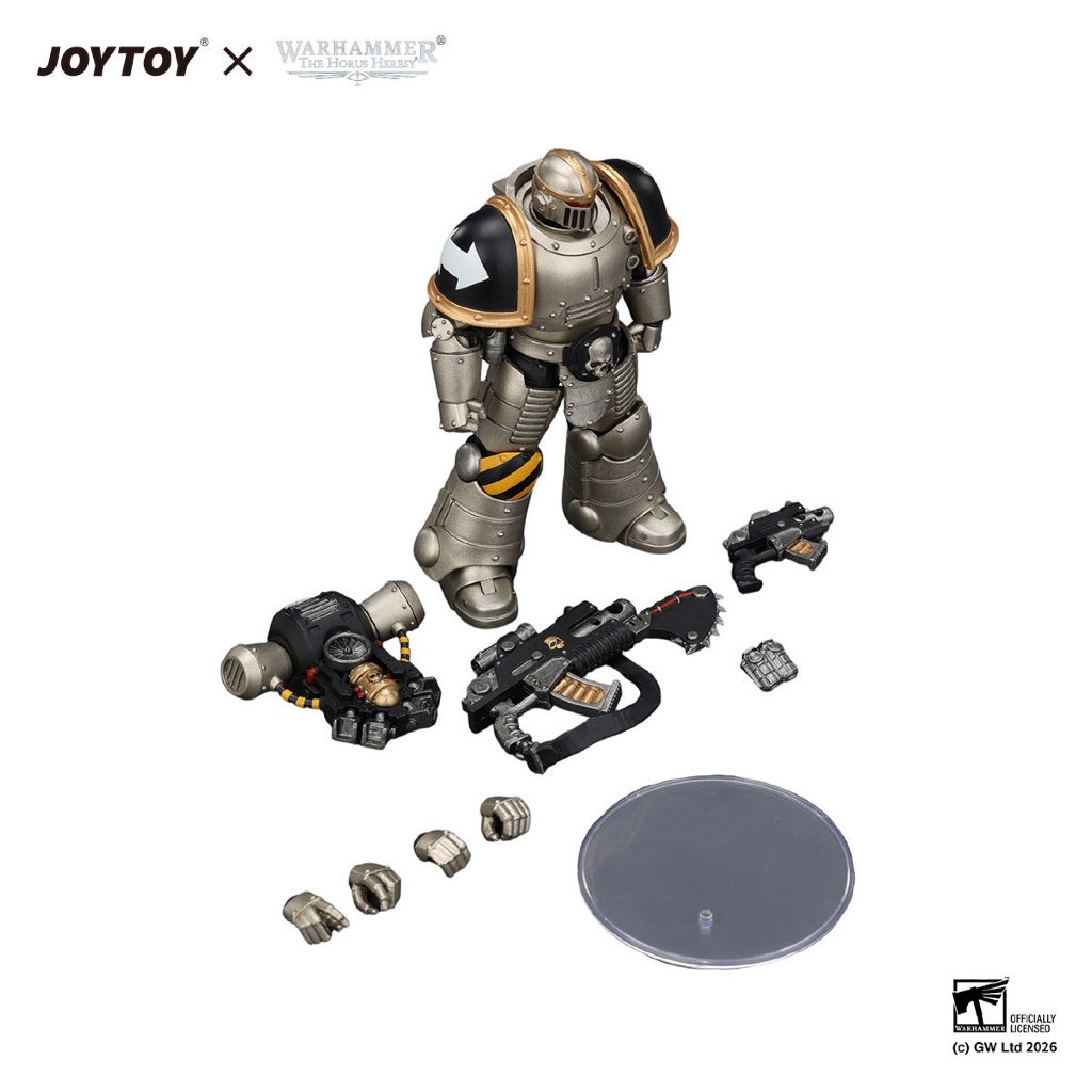 Iron Warriors MkII Legionary3 with Bolter and Bolt Pistol - view 6