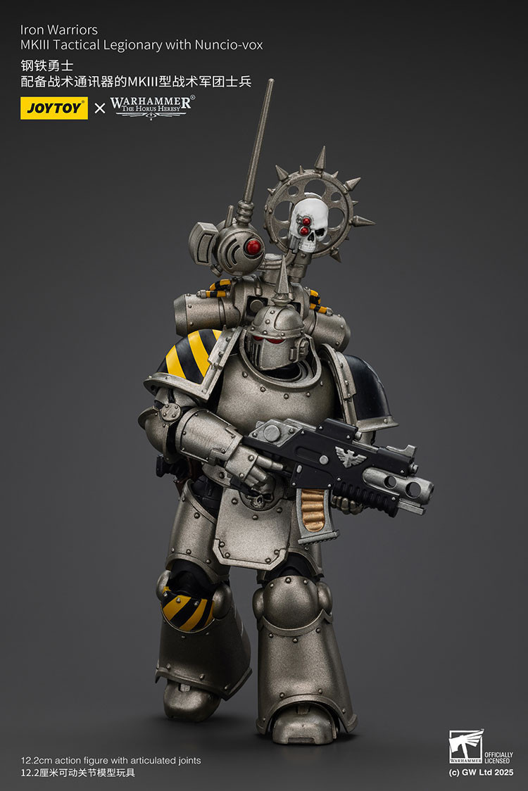 Iron Warriors MKIII Tactical Legionary with Nuncio-vox - view 11