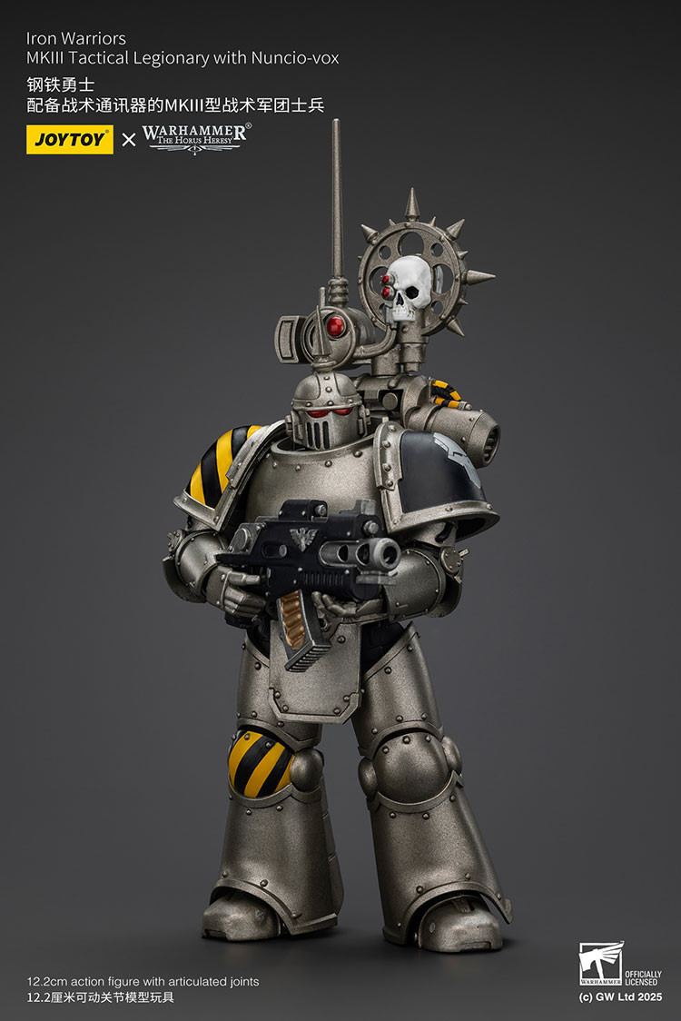 Iron Warriors MKIII Tactical Legionary with Nuncio-vox - view 8