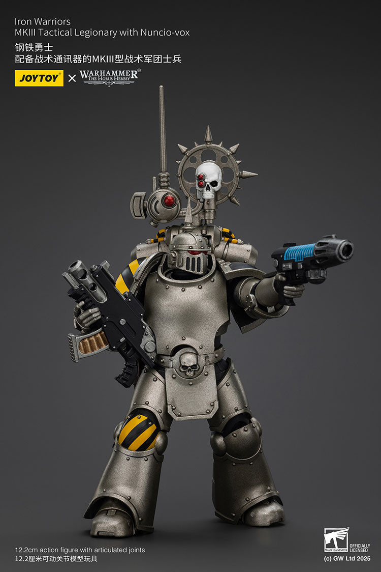 Iron Warriors MKIII Tactical Legionary with Nuncio-vox - view 13