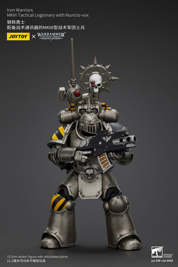 Iron Warriors MKIII Tactical Legionary with Nuncio-vox - view 10