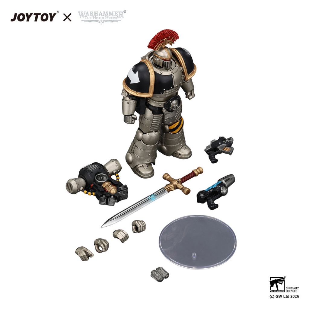 Iron Warriors Mkll Tactical Sergeant with Power Sword, Bolt Pistol and Plasma Pistol - view 6