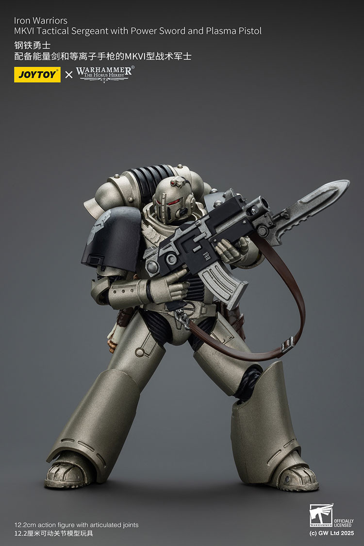 Iron Warriors MKVI Tactical Sergeant with Power Sword and Plasma Pistol - view 15