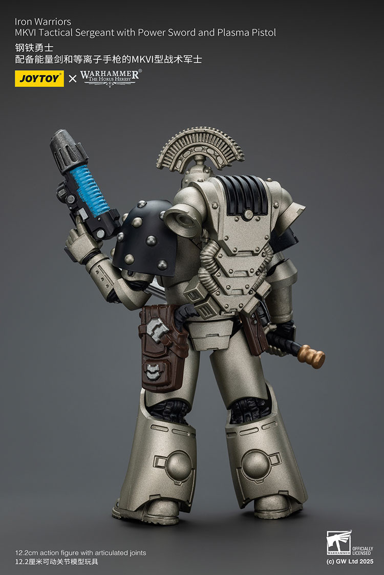 Iron Warriors MKVI Tactical Sergeant with Power Sword and Plasma Pistol - view 11