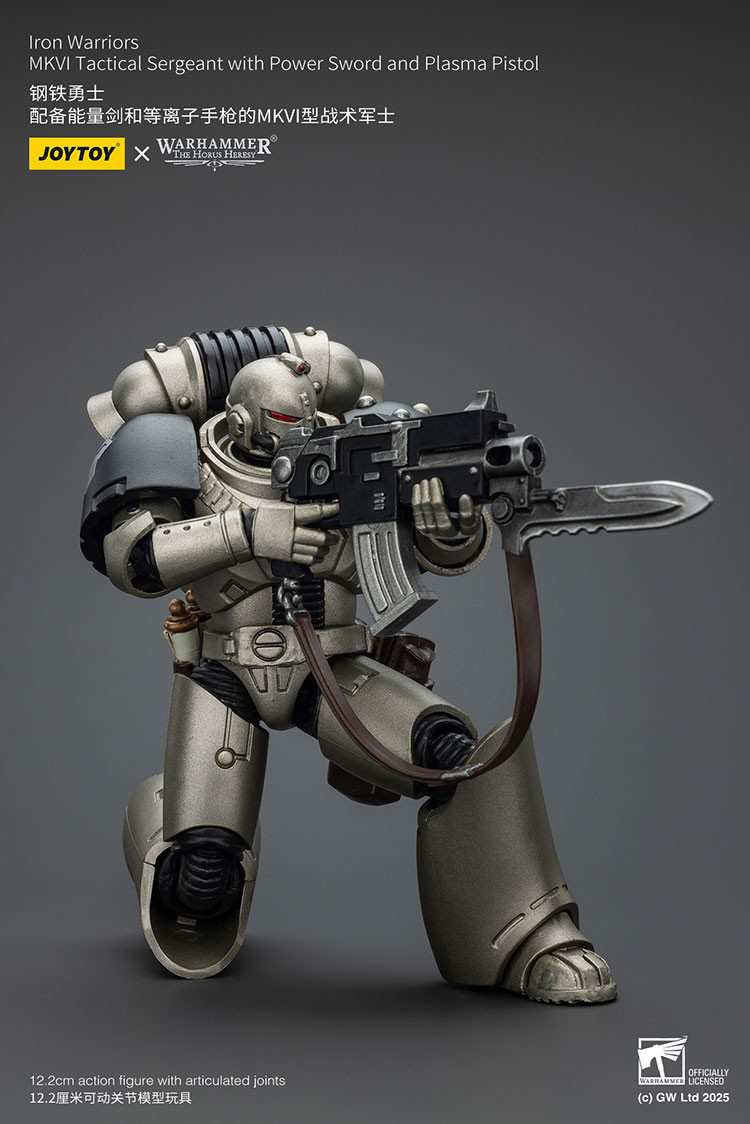 Iron Warriors MKVI Tactical Sergeant with Power Sword and Plasma Pistol - view 14