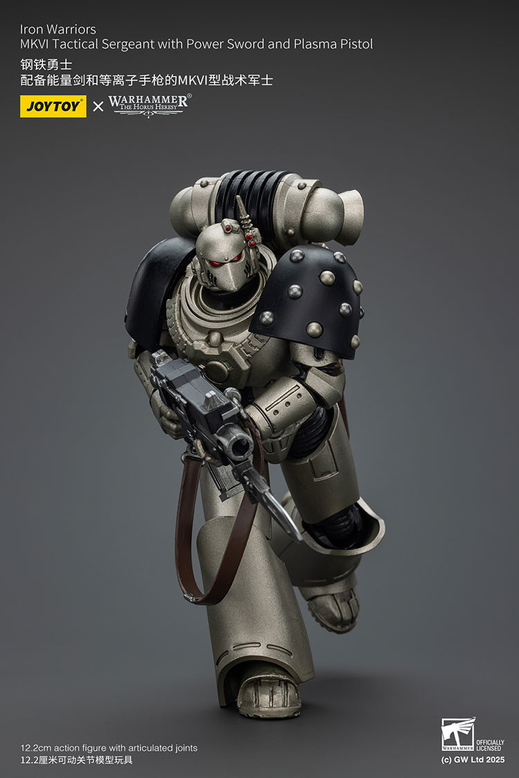 Iron Warriors MKVI Tactical Sergeant with Power Sword and Plasma Pistol - view 16