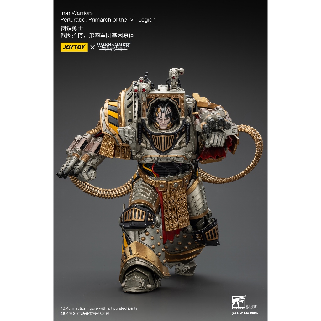 Iron Warriors Perturabo, Primarch of the lVth Legion - view 9