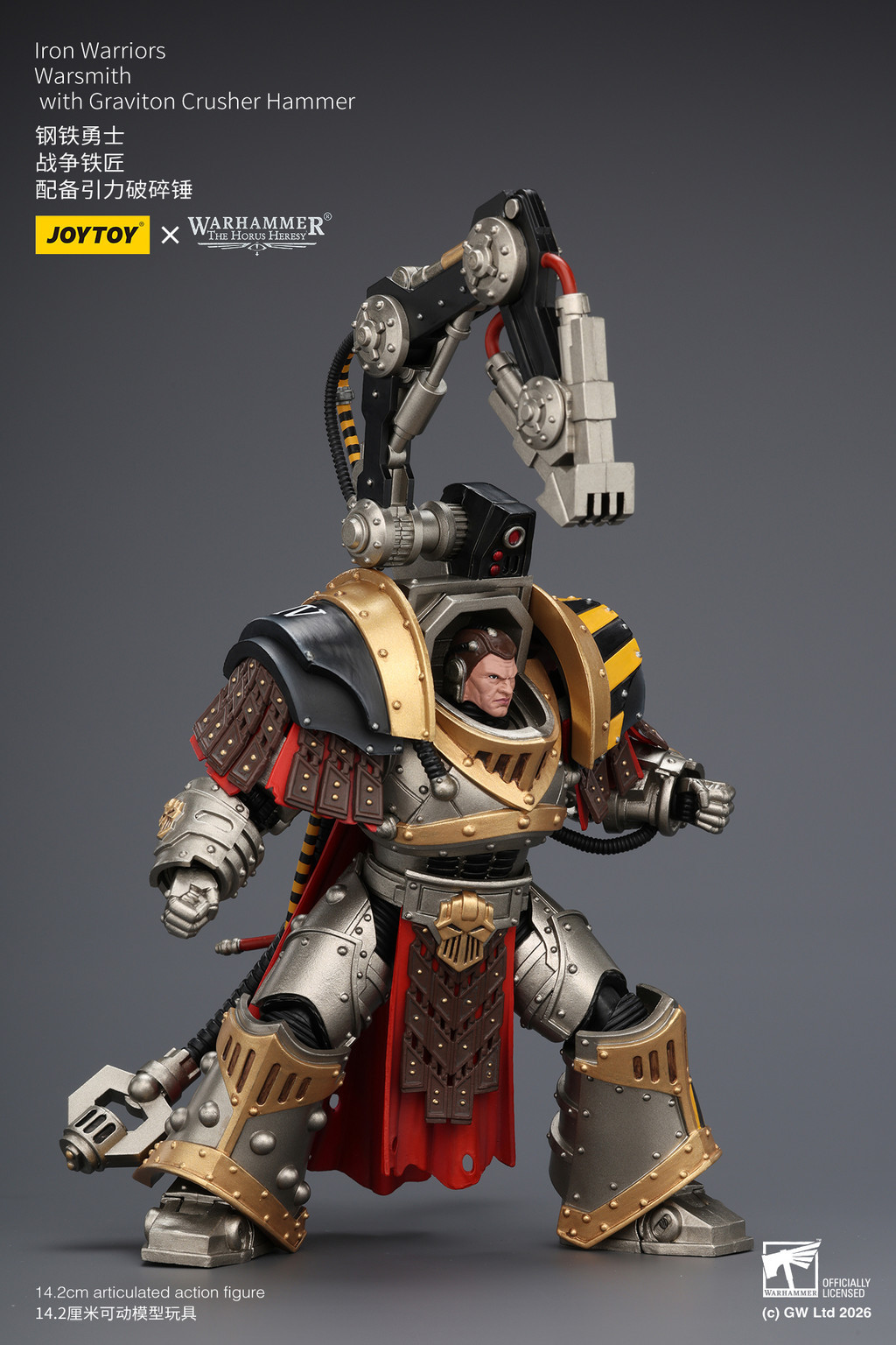 Iron Warriors Warsmithwith Graviton Crusher Hammer - view 8