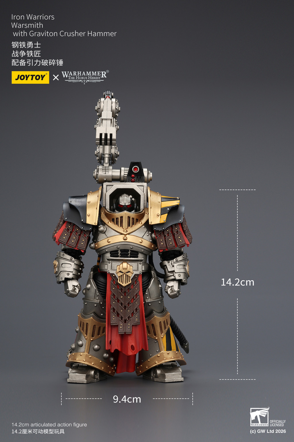 Iron Warriors Warsmithwith Graviton Crusher Hammer - view 14