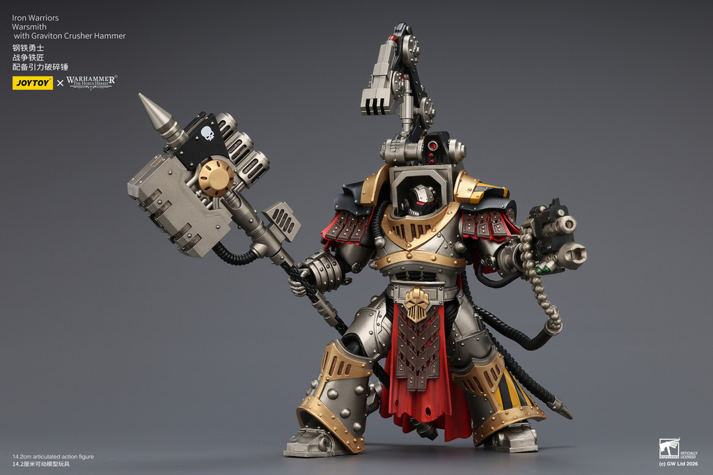 Iron Warriors Warsmithwith Graviton Crusher Hammer - view 15