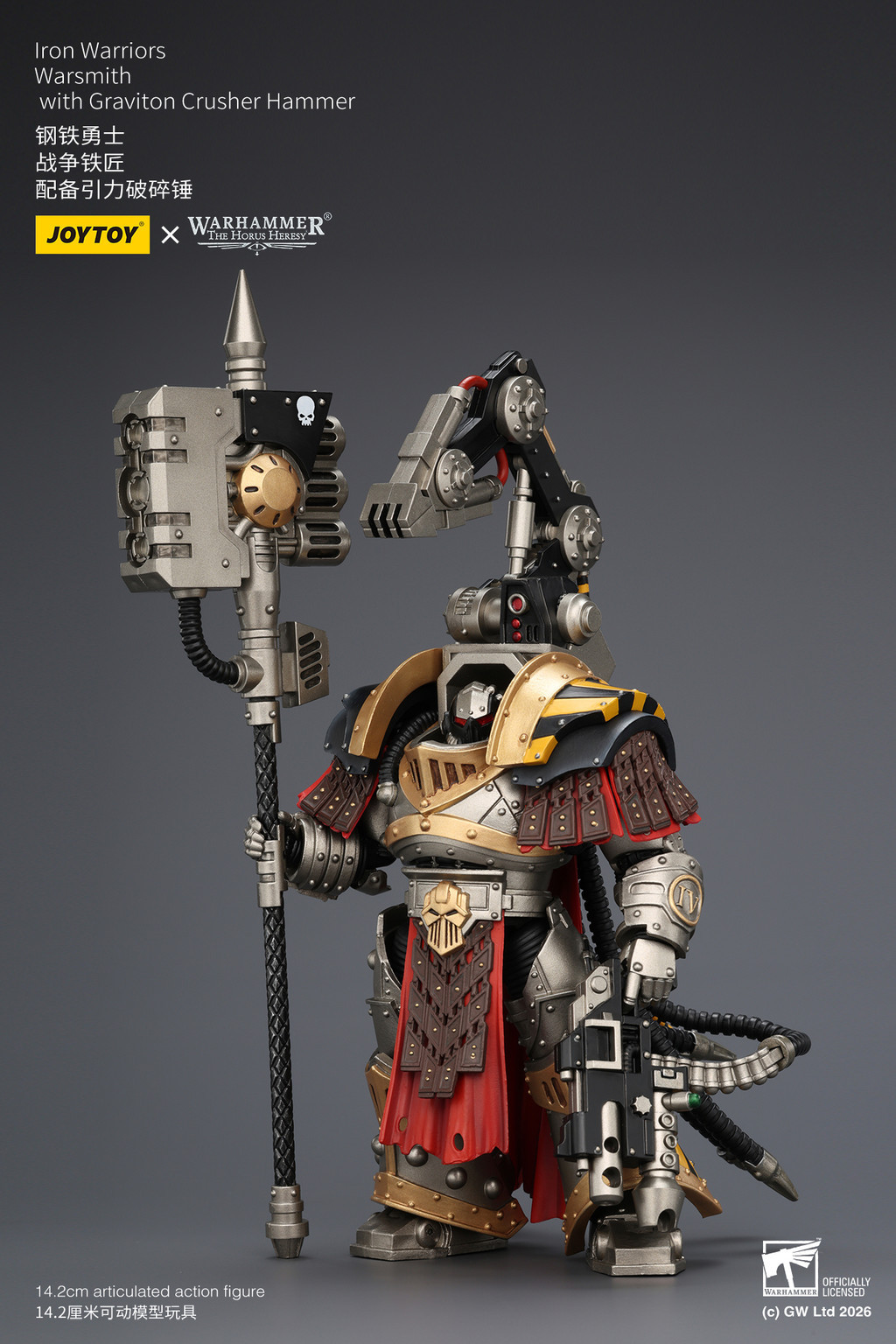 Iron Warriors Warsmithwith Graviton Crusher Hammer - view 17