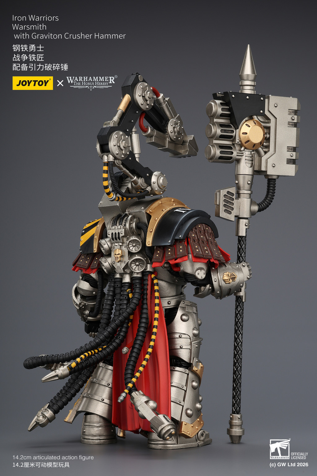 Iron Warriors Warsmithwith Graviton Crusher Hammer - view 16