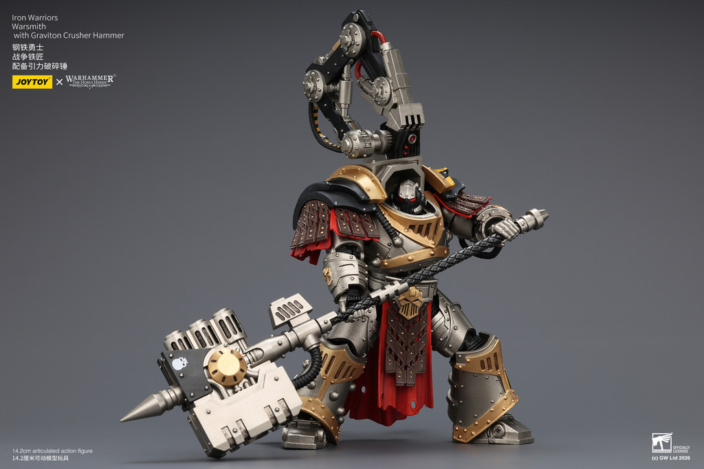 Iron Warriors Warsmithwith Graviton Crusher Hammer - view 9