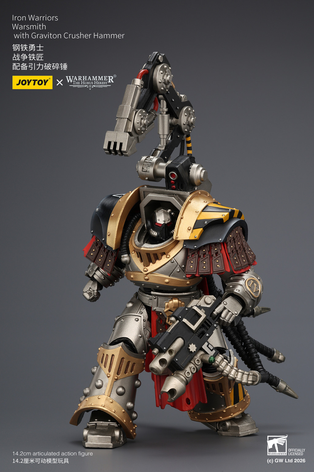 Iron Warriors Warsmithwith Graviton Crusher Hammer - view 11