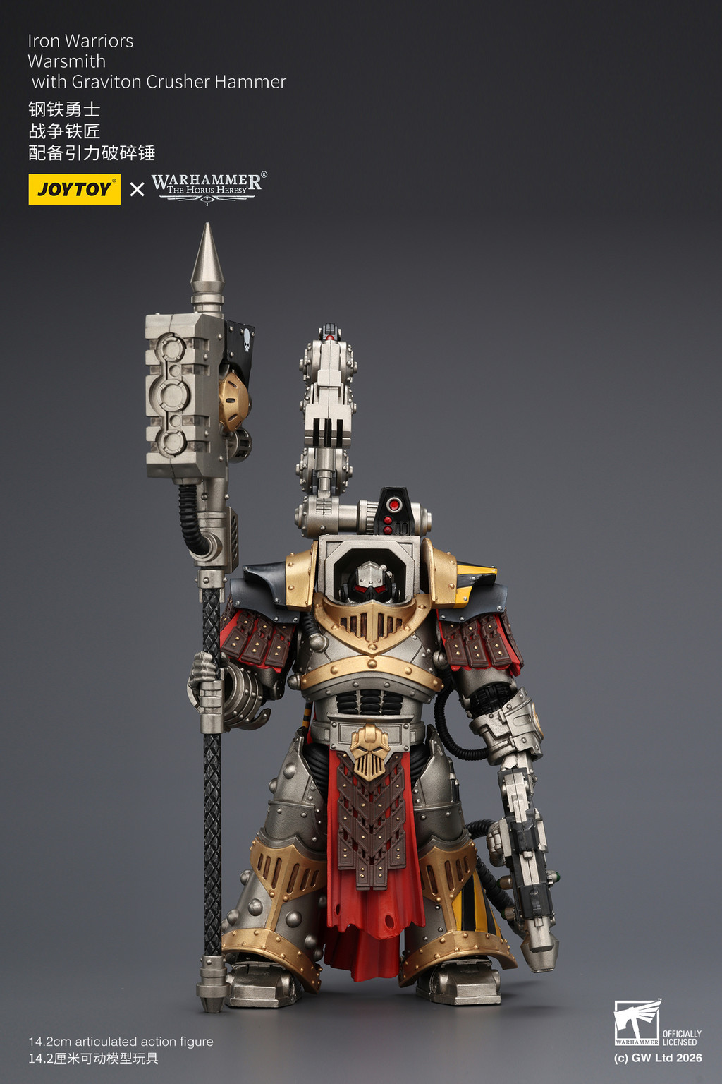 Iron Warriors Warsmithwith Graviton Crusher Hammer - view 12