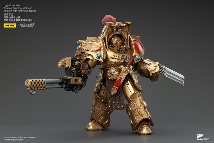Legio Custodes Aquilon Terminator Squad Aquilon with Infernus Firepike - view 9