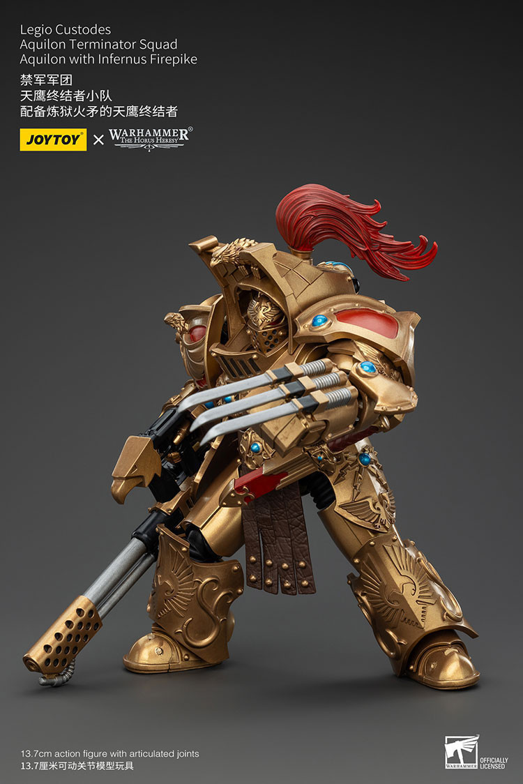Legio Custodes Aquilon Terminator Squad Aquilon with Infernus Firepike - view 11