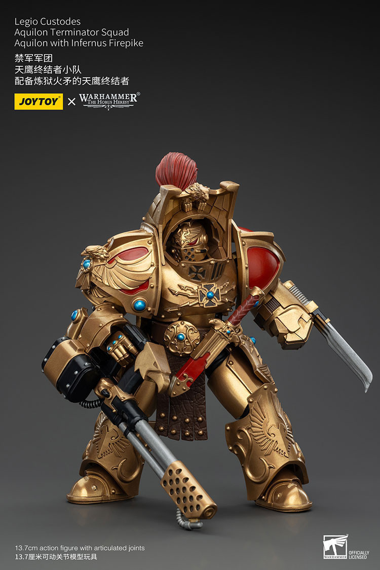 Legio Custodes Aquilon Terminator Squad Aquilon with Infernus Firepike - view 10