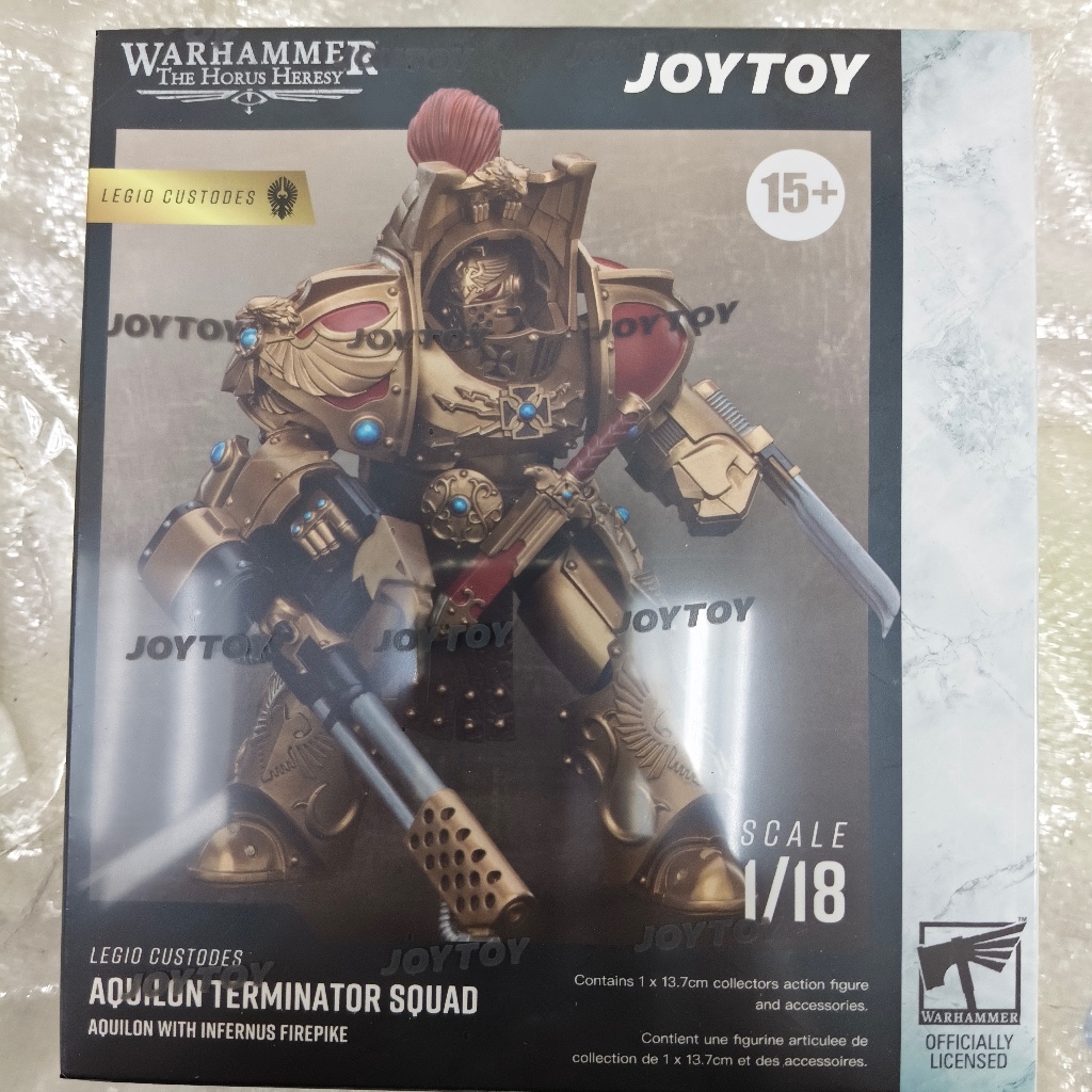 Legio Custodes Aquilon Terminator Squad Aquilon with Infernus Firepike - main product image