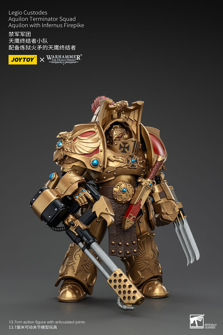 Legio Custodes Aquilon Terminator Squad Aquilon with Infernus Firepike - view 8
