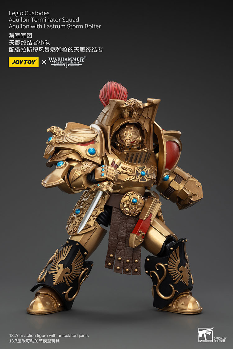 Legio Custodes Aquilon Terminator Squad Aquilon with Lastrum Storm Bolter - view 8