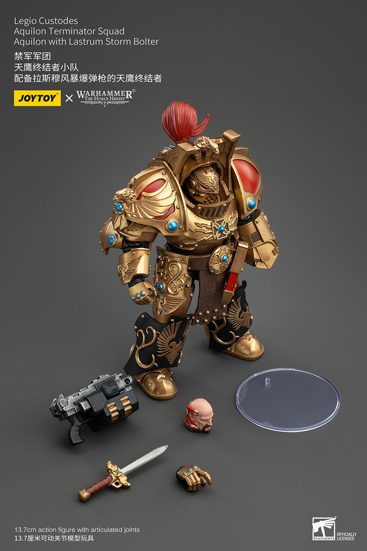 Legio Custodes Aquilon Terminator Squad Aquilon with Lastrum Storm Bolter - view 9