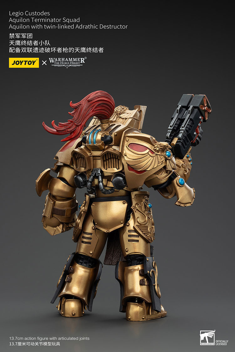 Legio Custodes Aquilon Terminator Squad Aquilon with twin-linked Adrathic Destructor - view 7