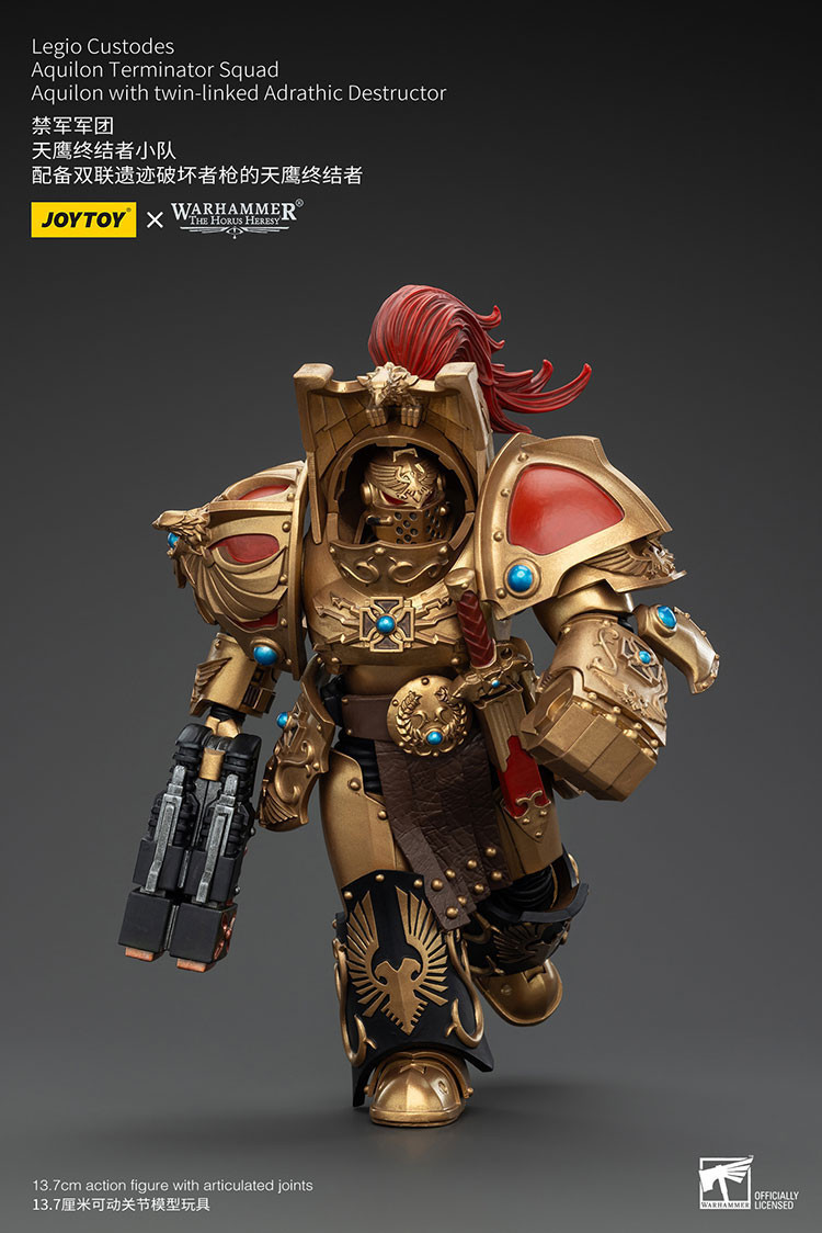Legio Custodes Aquilon Terminator Squad Aquilon with twin-linked Adrathic Destructor - view 10