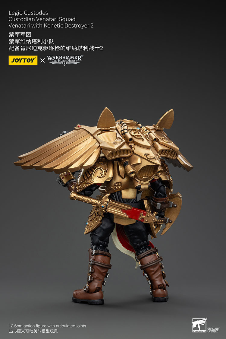Legio Custodes Custodian Venatari Squad Venatari with Kenetic Destroyer 2 - view 14
