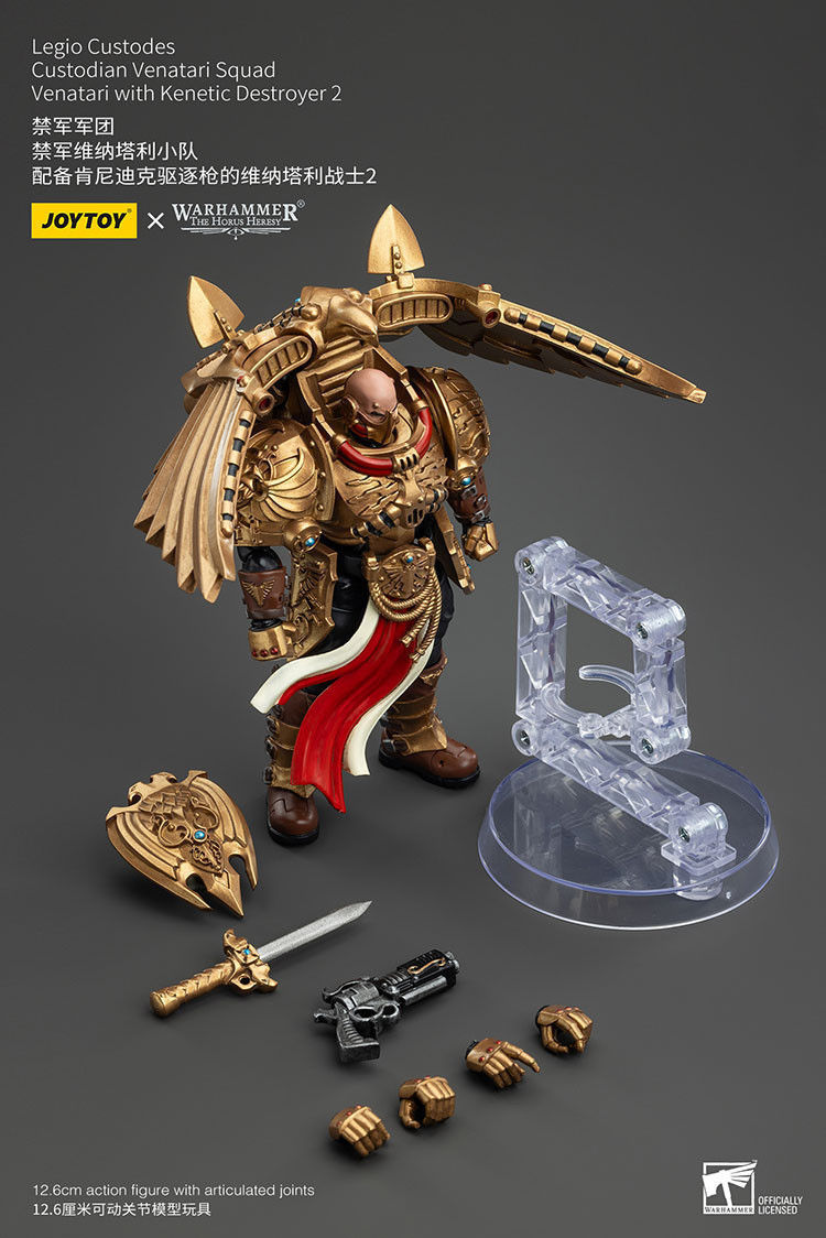 Legio Custodes Custodian Venatari Squad Venatari with Kenetic Destroyer 2 - view 7
